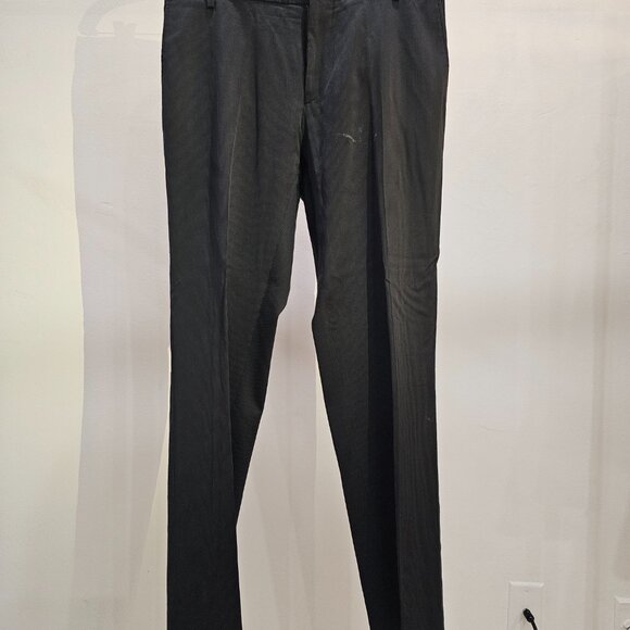 Just Cavalli 2-Pc Black Stripe Suit (Lined Jacket w/Inner Pockets) - Picture 5 of 9